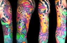 New Skool Japanese style sleeve